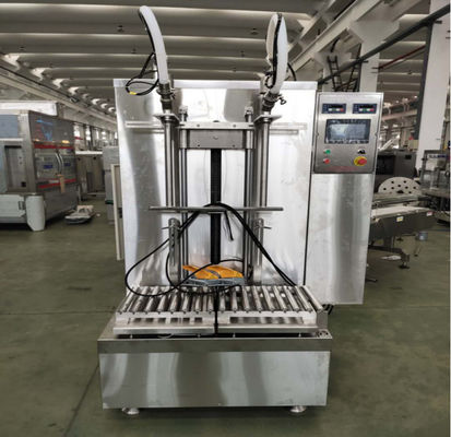 kupować Maszyna do wypełniania z dwiema głowami, półautomatycznie ważąca 5-30 kg produkcja online
