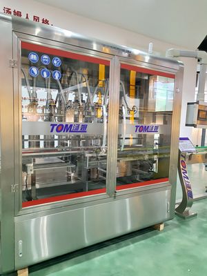 Całkowicie automatyczna maszyna do napełniania detergentami 700-5000BPH 50-1000ml