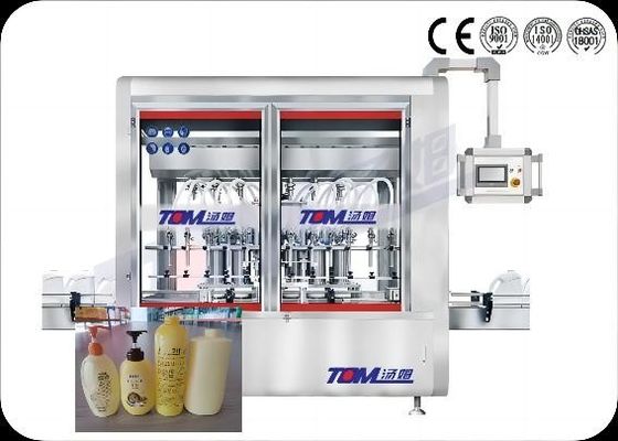 Maszyna do napełniania szamponu do produktów higieny osobistej sterowana PLC Automatyczna 100ML-1L
