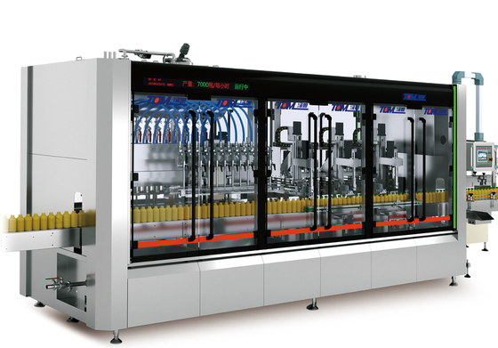 Serwo silnik Monoblock Filler Capper Machine do projektowania Accoring próbki i odpowiedniej średnicy butelki