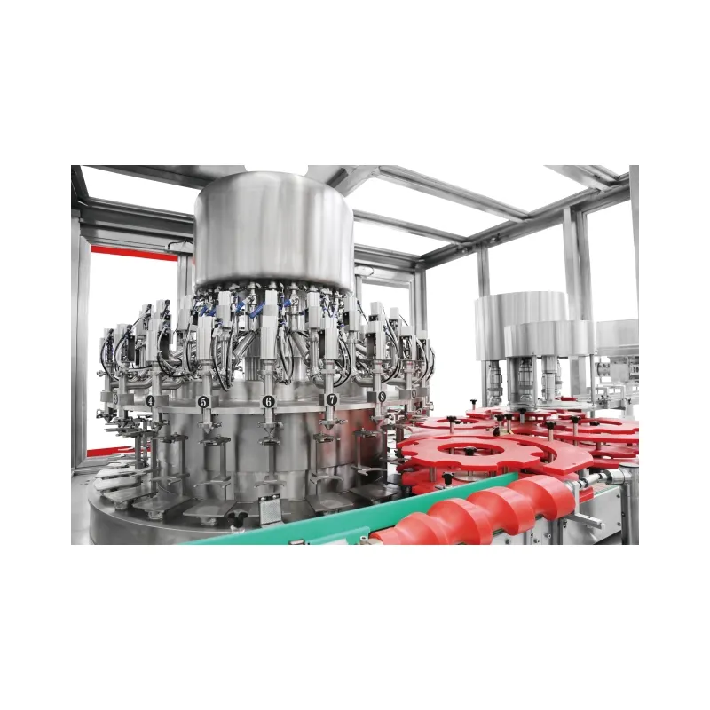 ODM Automatyczna maszyna do napełniania butli z płynami wieloogłowymi, wyłączna, opatentowana 5