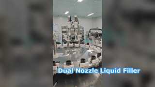 Wysoka wszechstronność napełniania i zamykania dwóch w jednej maszynie z wieloma rodzajami butelek z balsamem i kremem